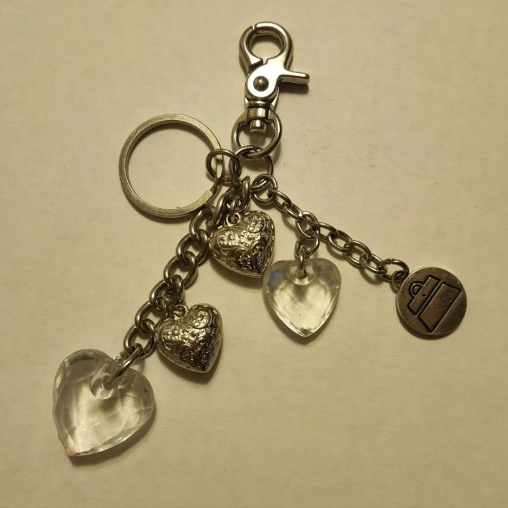 Kathy van zeeland bag keychain nwot